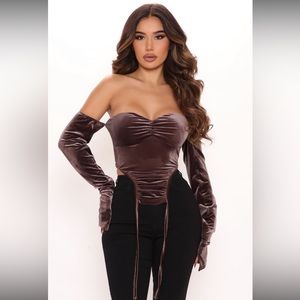 Wishful Thinking Velvet Top